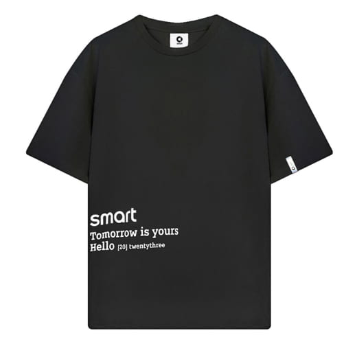Unisex T-Shirt schwarz oversized Original Smart | 10021491/-97