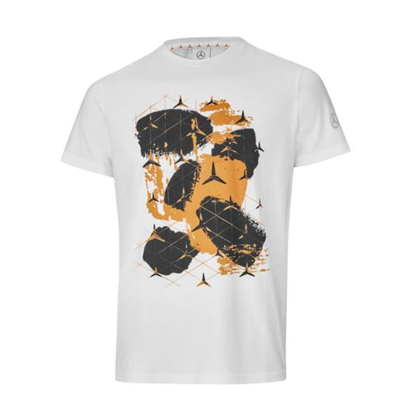 Unisex T-Shirt weiß Mercedes-Stern Print Original Mercedes-Benz 