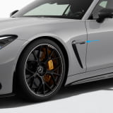 Scritta V8 Biturbo 4Matic+ per parafango Dark Chrome Original Mercedes-AMG