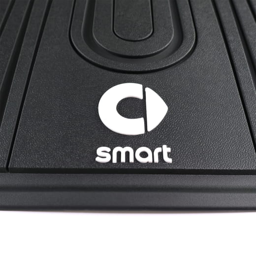 Vasca baule smart #3 THREE in gomma nera smart originale | QAP6608036123