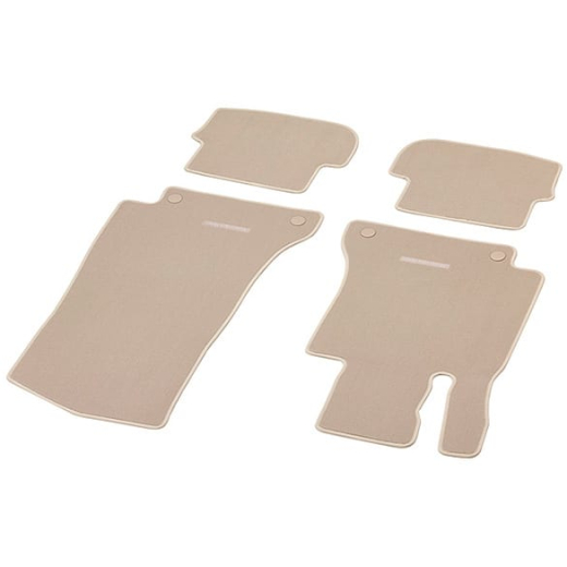 Tapis voiture en velours beige soie C-Klasse Cabriolet A205 Original Mercedes-Benz | A2056800604 8T67