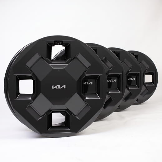 Velgen 16 inch Kia EV2 type-A zwart Original Kia | 52910DN100PAC-EV2