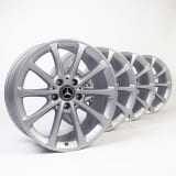 17 inch velgenset A-Klasse W177 10-spaaks-velg zilver Original Mercedes-Benz
