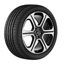 19 inch velgenset | E-Klasse Coupé C238 | 6-spaaks-velg zw | | A21340134/5007X23-238