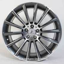 53 AMG 20 inch veel-spaken velgenset CLS C257 himalaya grijs | A2574013200/2000-7X21