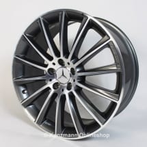 53 AMG 20 inch veel-spaken velgenset CLS C257 himalaya grijs | A2574013200/2000-7X21