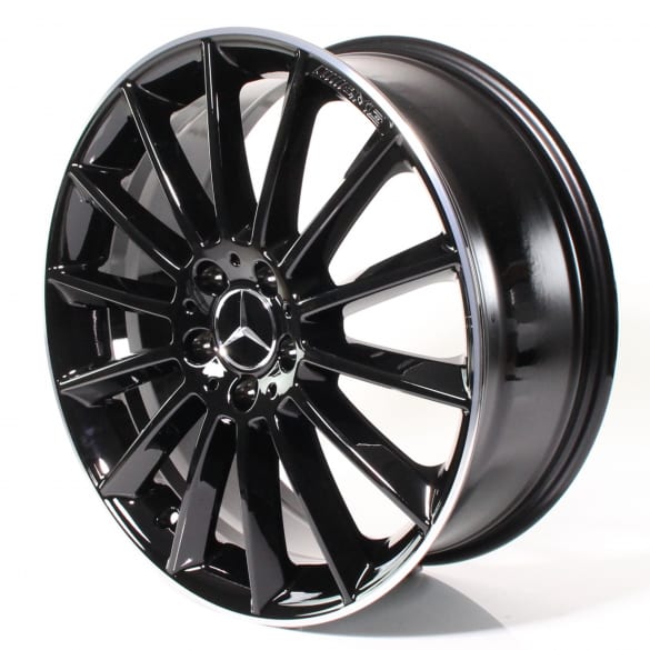 AMG 19 inch velgenset A-Klasse W177 veelspaaksvelg zwart Origineel Mercedes-Benz