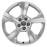 Originele Audi velgen A3 8Y 18 inch zilver 5-spaken origineel