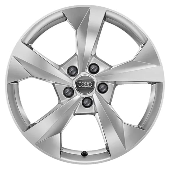 Originele Audi velgen A3 8Y 18 inch zilver 5-spaken origineel