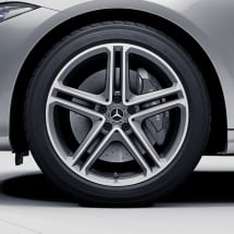 19 inch 5-dubbele-spaak velgenset CLS C257 Original Mercedes | A2574011200/1300-7X44