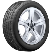 velgen C-Klasse W206 17 inch zilver Original Mercedes-Benz | A2064014500 7X45-W206