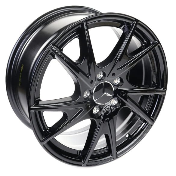 Velgen CLA C178 17 inch 5-dubbele spaak zwart Original Mercedes-Benz