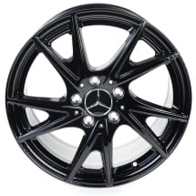 velgen CLA C178 17 inch zwart Original Mercedes-Benz | A1744010000 7X43-C178