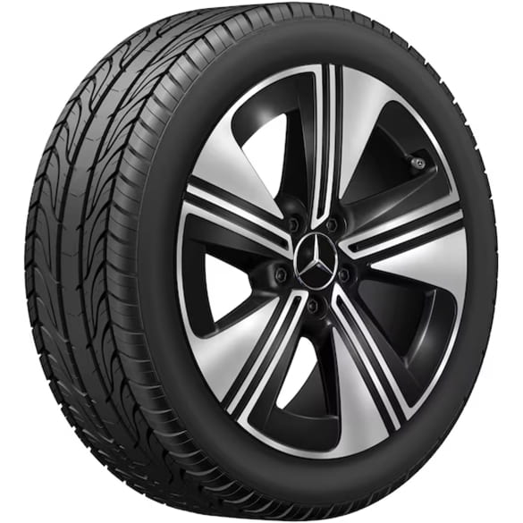 Velgen CLA X174 18 inch zwart Original Mercedes-Benz | A1744010300/0500 7X23-X174