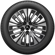 Velgen EQB X243 18 inch zwart Origineel Mercedes-Benz | A2434011800 7X23-X243