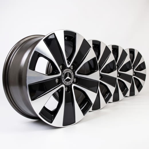 Velgen EQV W447 17 inch zwart origineel Mercedes-Benz | A44740152007X23-EQV