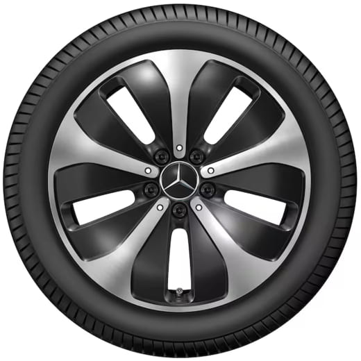 Velgen EQV W447 18 inch zwart Origineel Mercedes-Benz | A4474017300 7X23-B