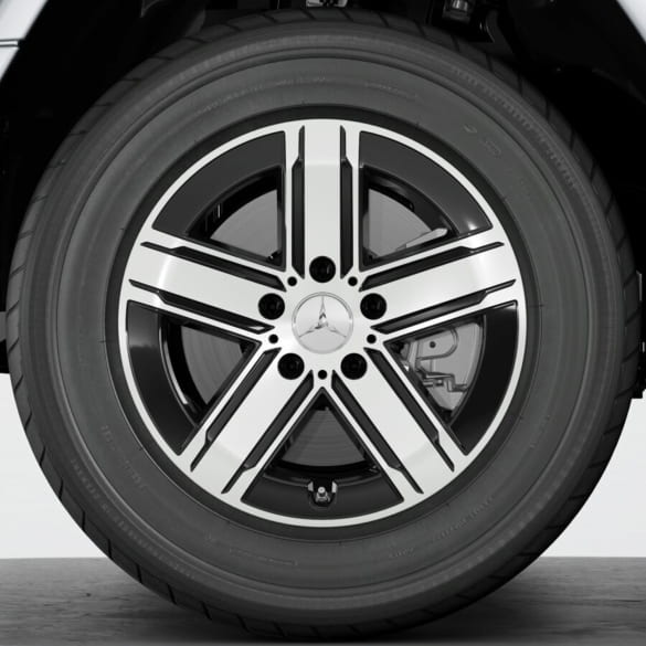 Velgen G-Klasse W465 18 inch zwart 5-spaaks Original Mercedes-Benz