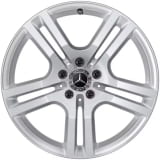 Original Mercedes-Benz velgen GLA H247 18 inch zilver 5 dubbele spaken