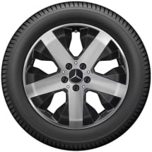 Velgen GLB X247 18 inch zwart Original Mercedes-Benz | A2474012800 7X23-X247