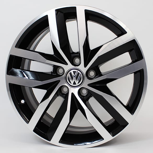 17 inch velgenset Madrid 5-dubbele spaak VW Golf 7 VII Original Volkswagen