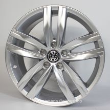 Original Volkswagen | Durban velgenset | 7,5x18 zilver | Golf7-Durban-18-silber