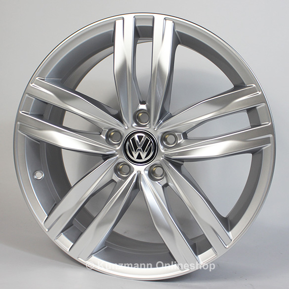 18 inch velgenset Durban 5-dubbelspaaks VW Golf 7 VII Original Volkswagen