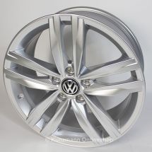 Original Volkswagen | Durban velgenset | 7,5x18 zilver | Golf7-Durban-18-silber