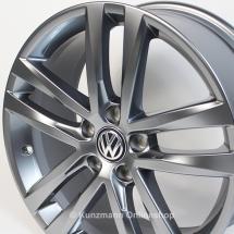 18 inch velgenset | Salvador 5-dubbelspaaks | VW Golf 7 VII  | Golf7-Salvador-18-grau