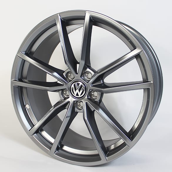 19 inch velgenset Pretoria 5-spaaks VW Golf 7 VII R Original Volkswagen