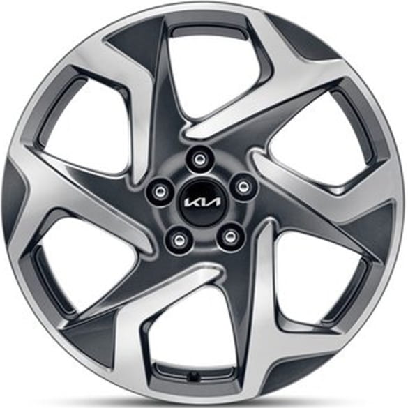 velgen KIA EV4 Fastback 19 inch Gisa bicolor 6-spaaks origineel KIA