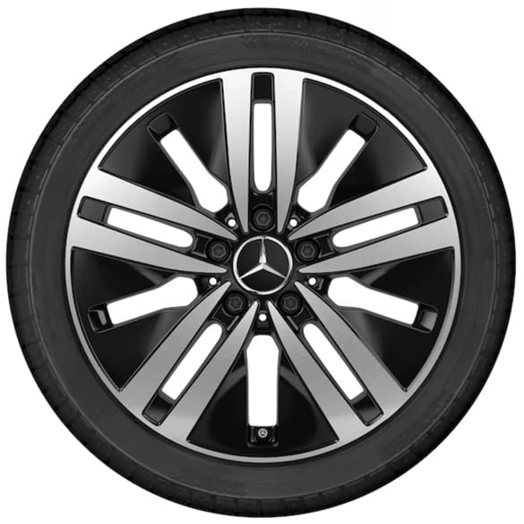 Velgen Mercedes-Benz A-Klasse V177 17 inch 10-gaats zwart | A1774010200 7X23-V177