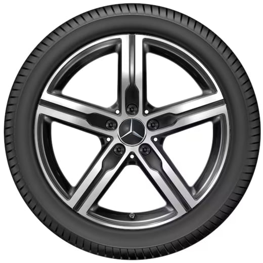 Velgen Mercedes-Benz A-Klasse W177 18 inch 5-spaaks zwart | A1774013200 7X23-W177