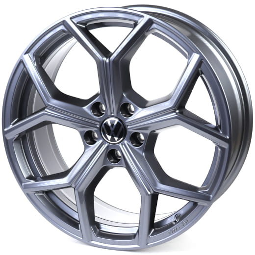 Velgen VW Tiguan 1 5N 19 inch grijs Huntsville Original Volk | 571071499A DM9-Tiguan1