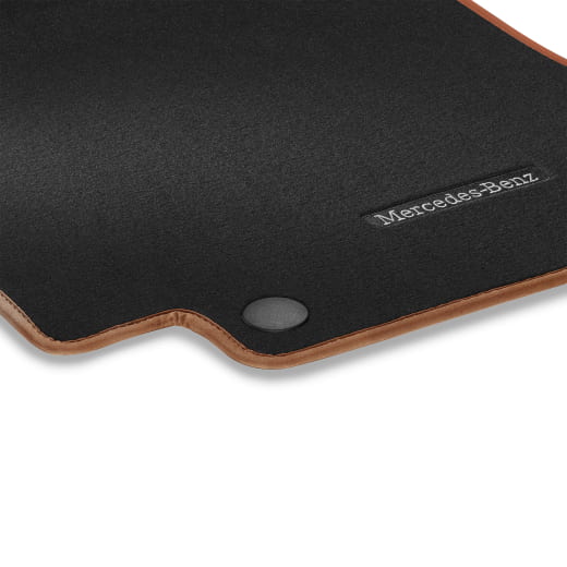 Velour car mats CLA X178 brown Genuine Mercedes-Benz | A1786807300 8H36-X178