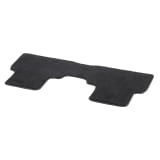 Velour car mat GLB EQ X244 high-pile black rear Genuine Mercedes-Benz