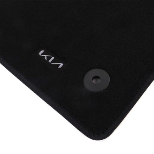 Velour car mats KIA EV2 3-piece set black | DN143ADE00E