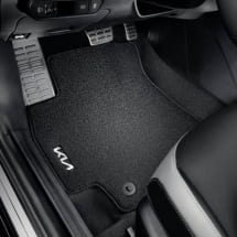 Velour car mats KIA K4 4-piece set black | GG143ADE00E