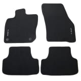 Velour floor mats VW T-Roc A2 4-piece black Genuine Volkswagen