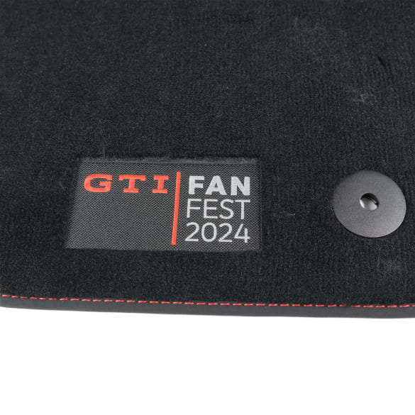 VW Golf 8 velours automatten GTI Fanfest 2024 Origineel Volk | 5H1061270B