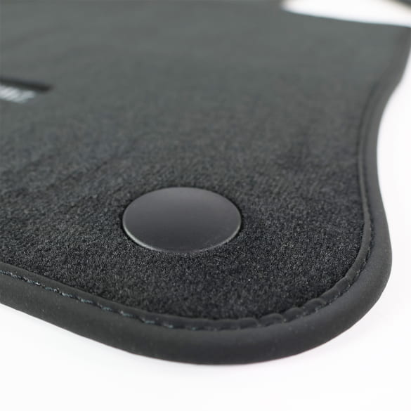 Velours automatten set GLC Coupé C254 zwart 4-delig Original | A2546804104 9J74-C254