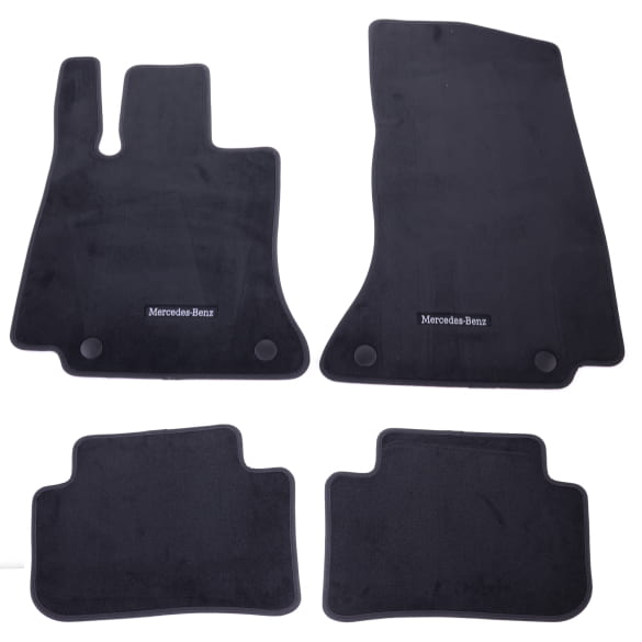 Velours floor mats CLE Coupe C236 4-piece Mercedes-Benz Classic