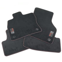 VW Golf 8 velours floor mats GTI Fanfest 2024 Genuine Volkswagen | 5H1061270B