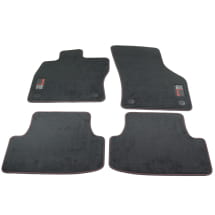 VW Golf 8 velours floor mats GTI Fanfest 2024 Genuine Volkswagen | 5H1061270B