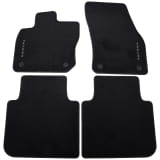 Velours floor mats VW Tayron R4 4-piece black Genuine Volkswagen