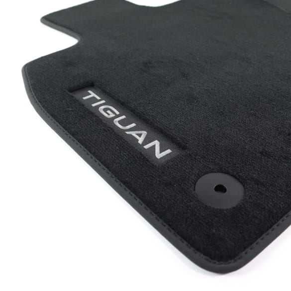 Velours floor mats VW Tiguan 3 CT1 black Genuine Volkswagen | 571061270 WGK