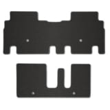 Veloursmatten automatten achterzijde KIA EV9 MV1 zwart 2-delig voor 7-zitter Origineel KIA