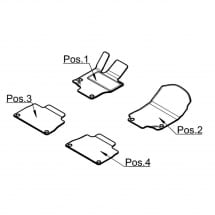 Velours automatten GLE C167 Originele Mercedes-Benz | A1676807310 64 9J74
