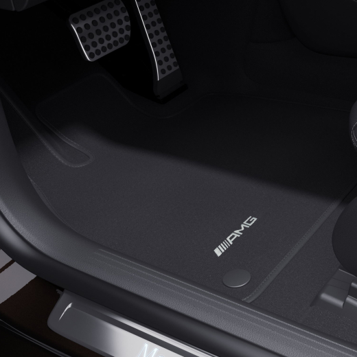 Veloursmatten Fußmatten schwarz EQS SUV X296 5-teilig | A2966802704 9J74