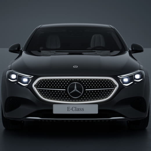 Verlichte grille auto E-Klasse W214 Limousine Avantgarde pak | Kühlergrill-beleuchtet-W214-Av-K